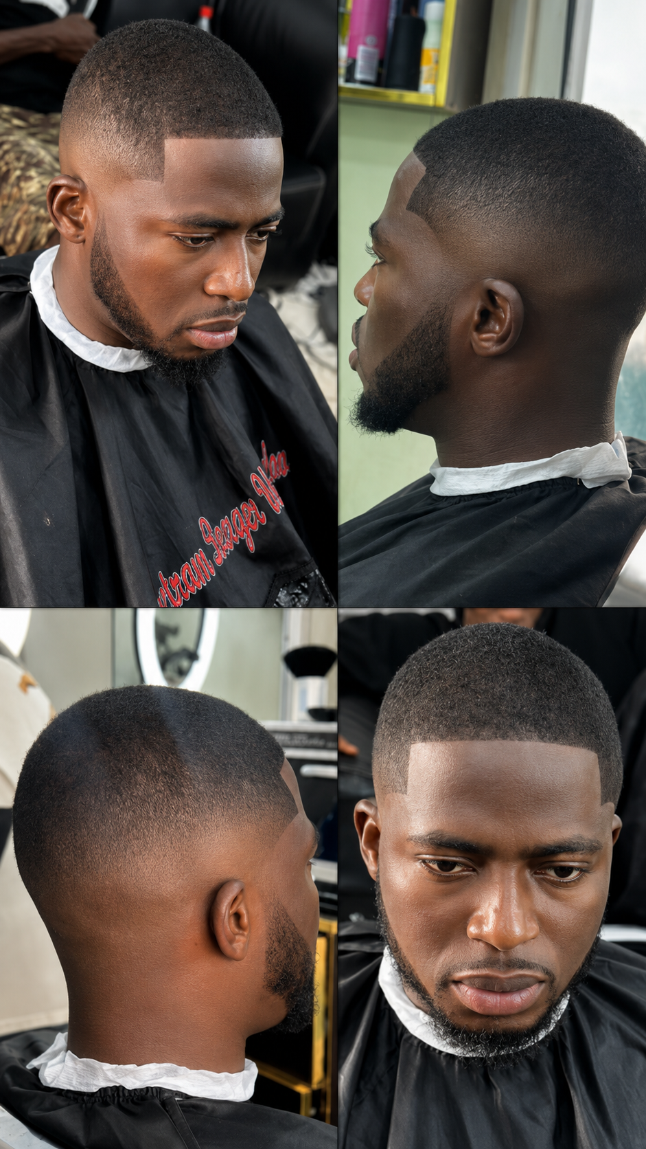 Mid Fade with Executive Beard Sculpt
